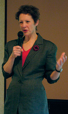 Lynne Velling, speech coach
